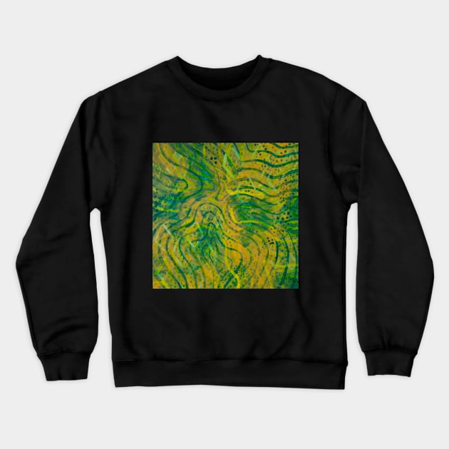 Croak Design Crewneck Sweatshirt by O. Rae